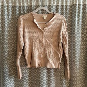 button up H&M cardigan sweater